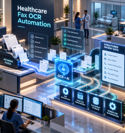 Healthcare Fax OCR Automation