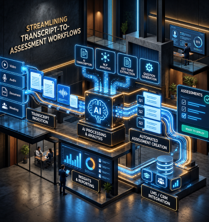 Streamlining Transcript-to-Assessment Workflows